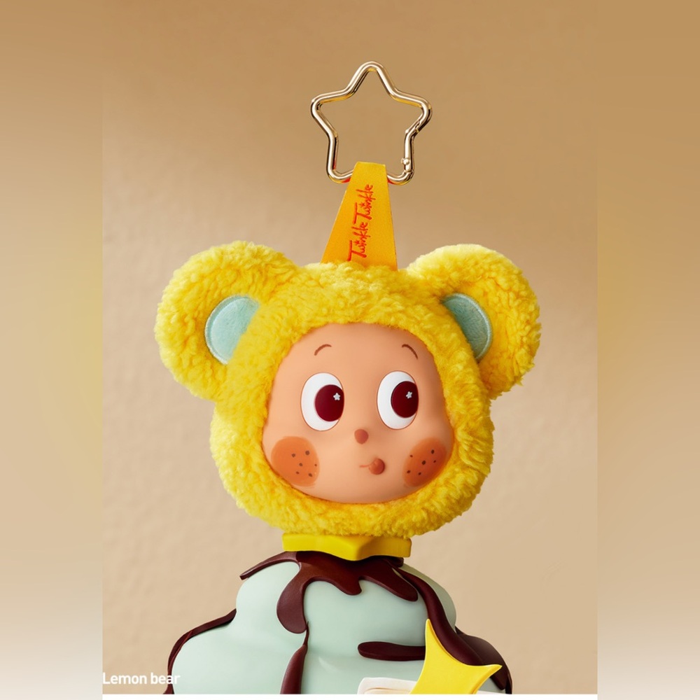 POPMART Twinkle Twinkle Earphone Bag - Lemon Bear